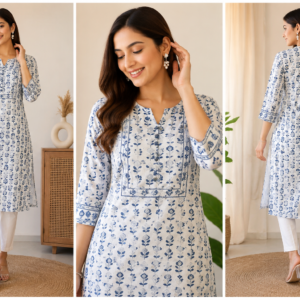 Elegant Cotton Kurti