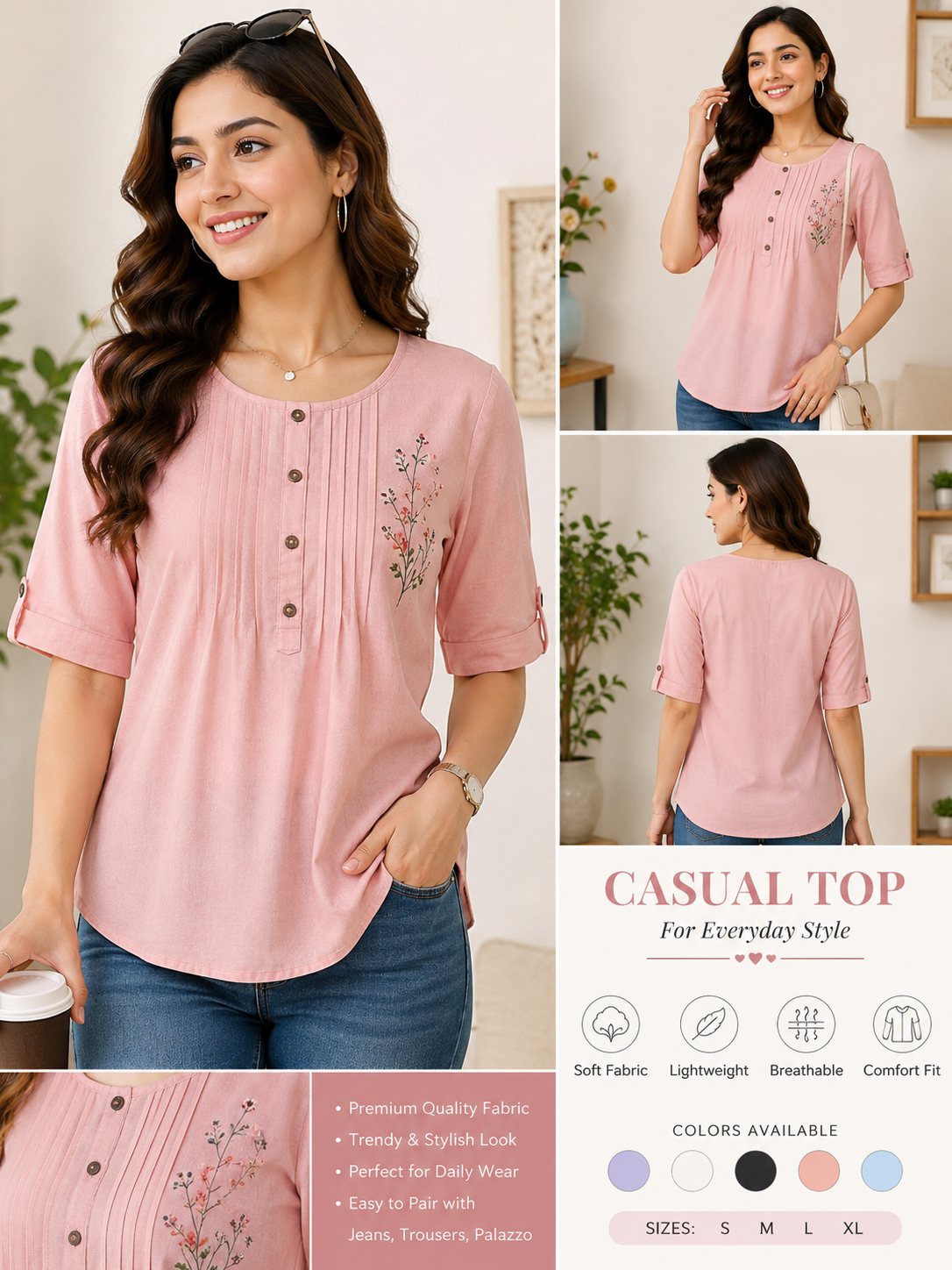 Stylish Casual Top for Women