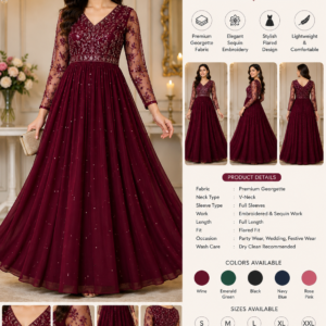 Elegant Party Wear Gown
