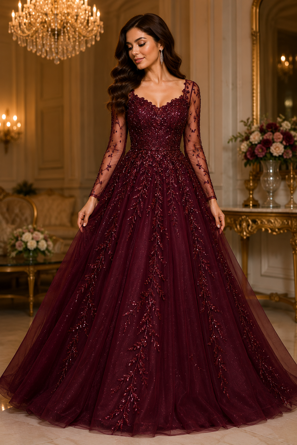 Royal Party Wear Gown Dress