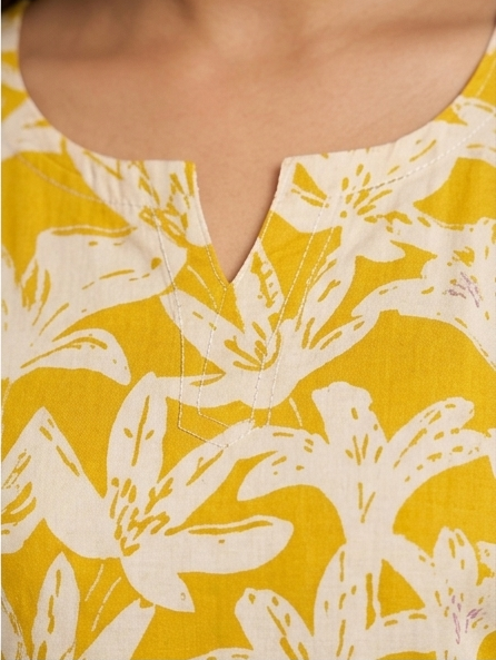 Jaipuri Cotton Short Kurti