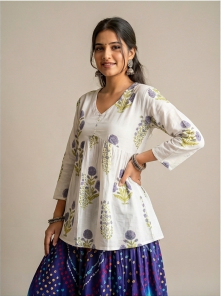 Jaipuri Short Kurti