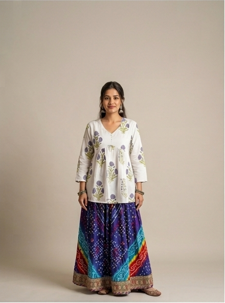 Jaipuri Short Kurti